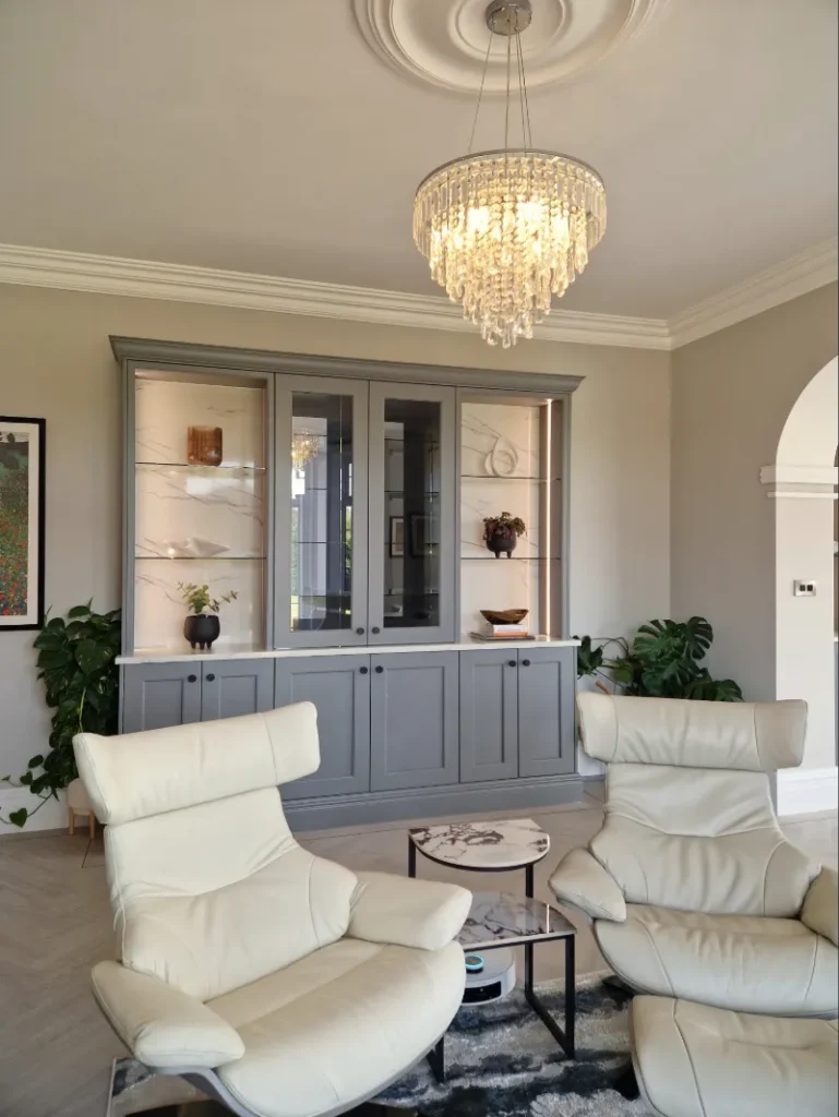 bespoke luxury media wall and display alvechurch
