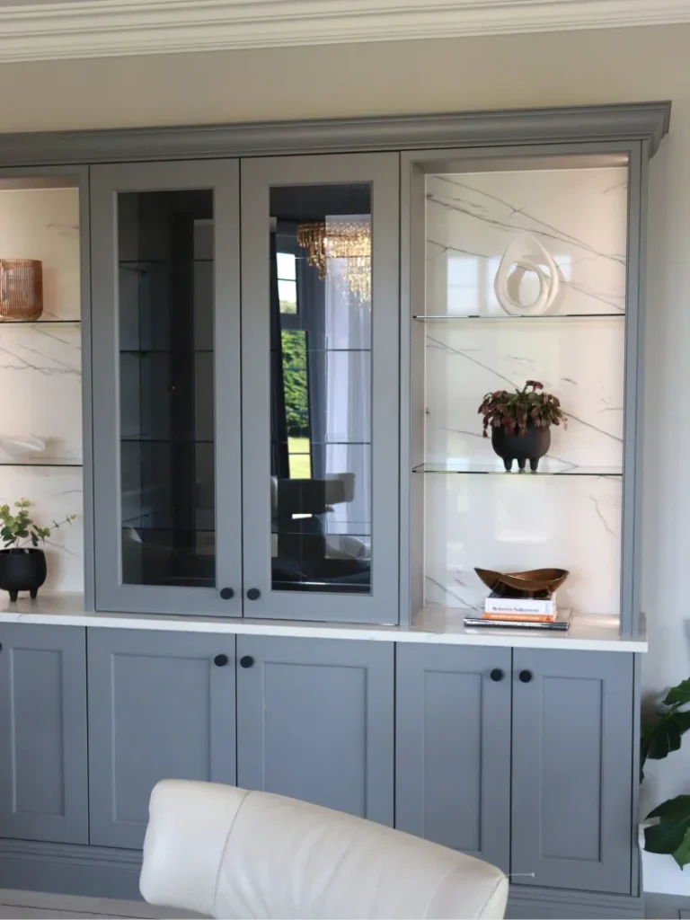 bespoke luxury media wall and display alvechurch