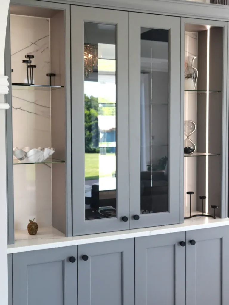 bespoke luxury media wall and display alvechurch