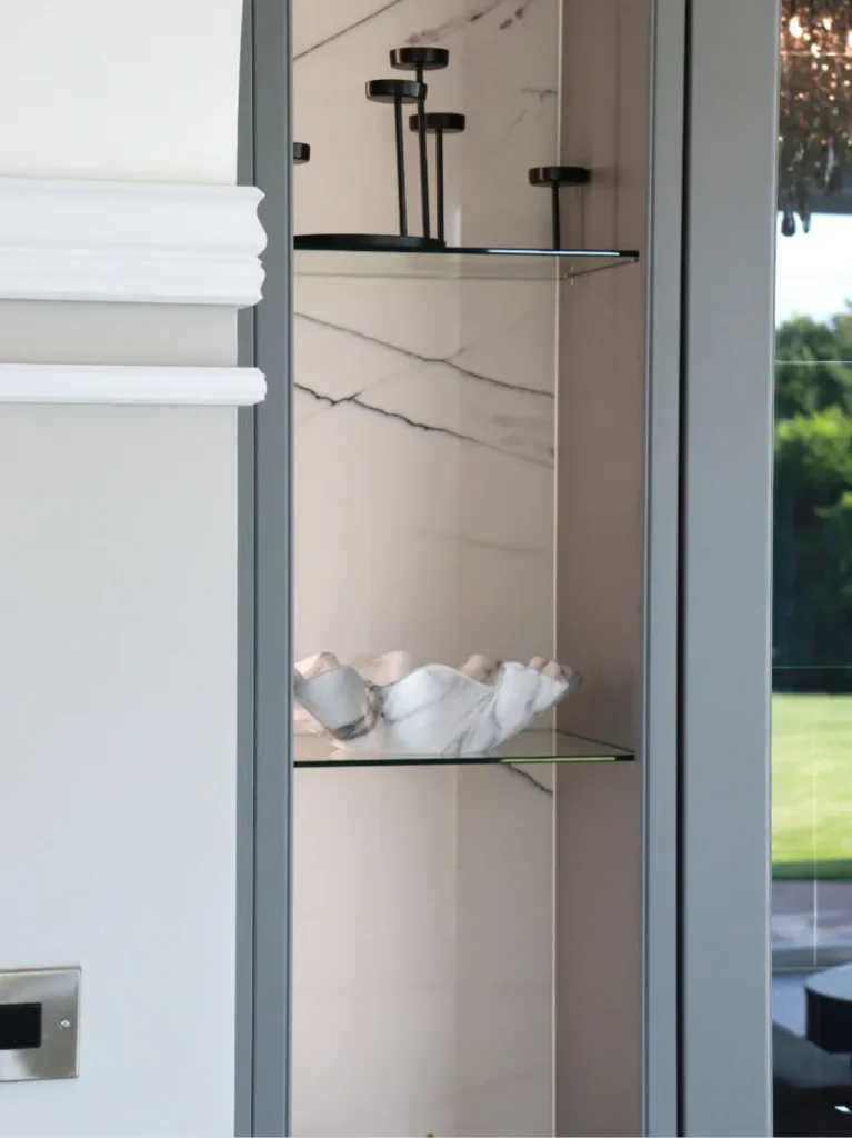 bespoke luxury media wall and display alvechurch