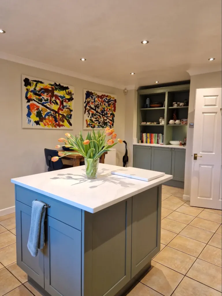 classic green design kitchen solihull