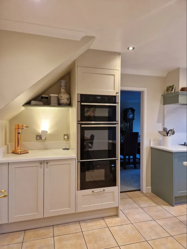 classic green design kitchen solihull