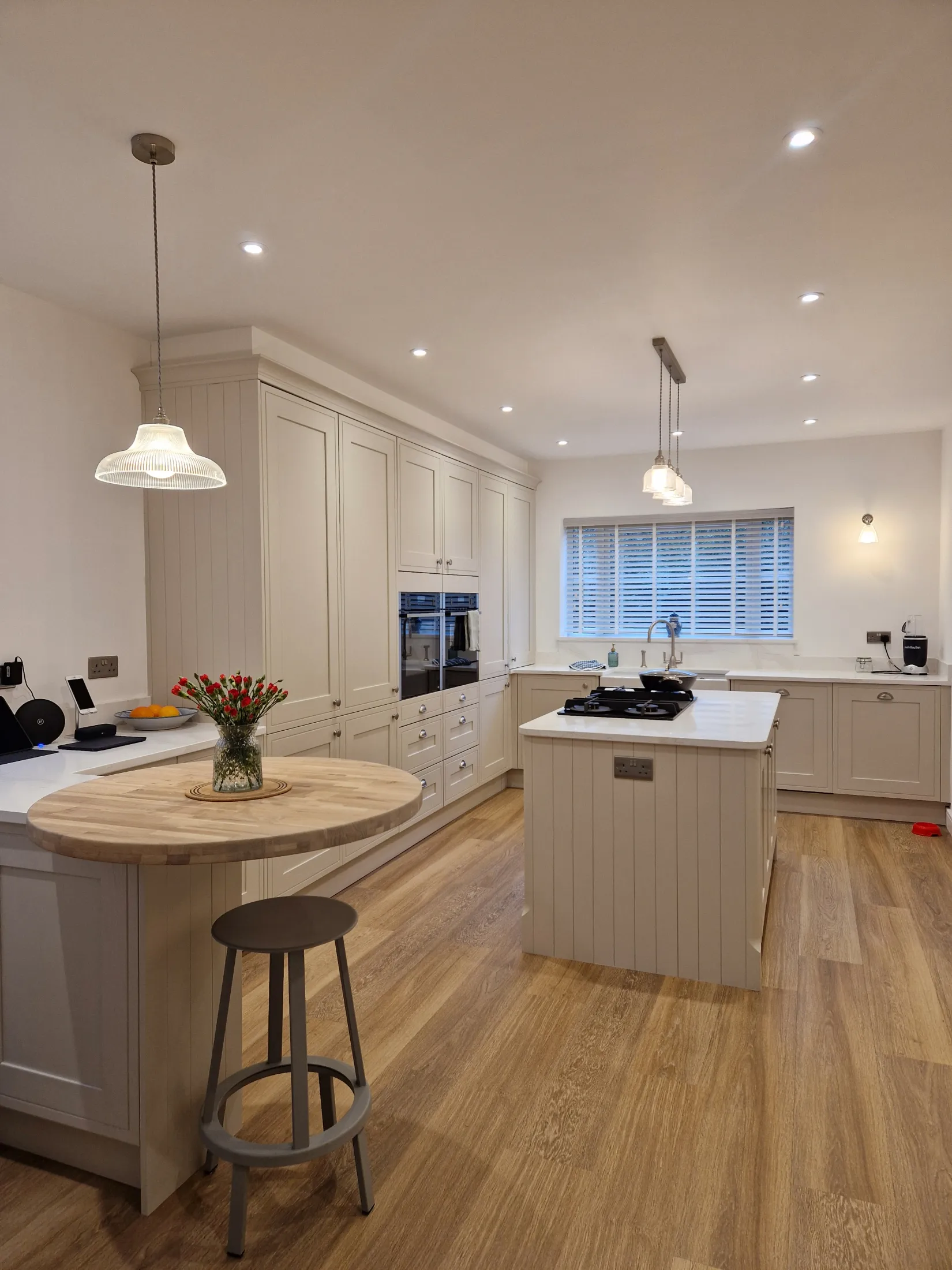 shaker beige kitchen